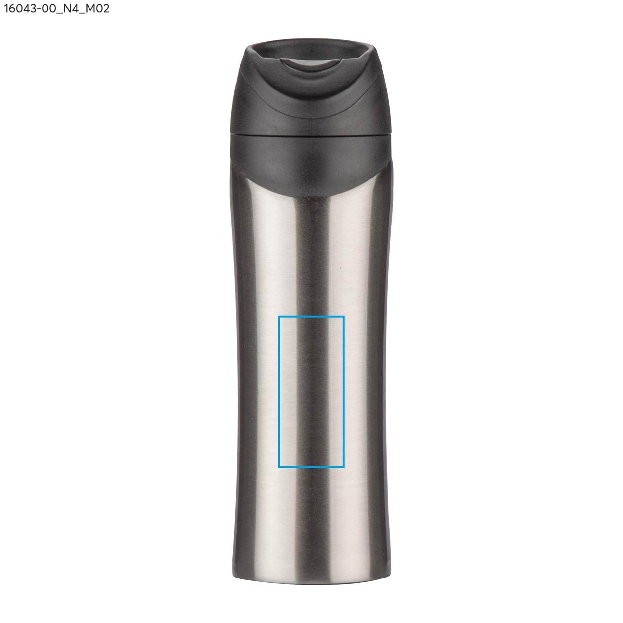 Kubek termiczny MIKE 450 ml srebrny