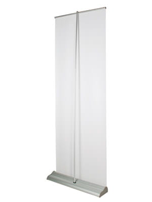 Orient Roll-up 120 x 200 cm rolled advertising stand with a printout