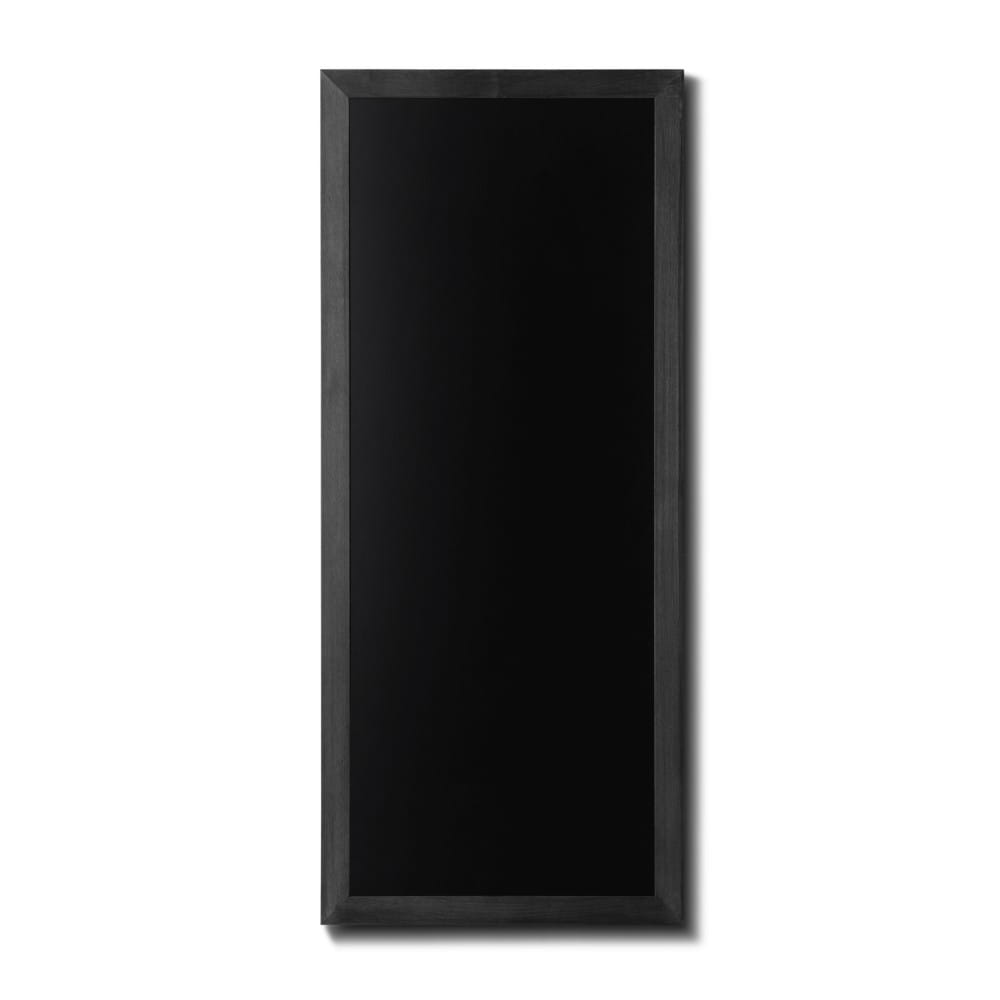 NATURE Chalkboard Black  56 x 120 cm, Wooden Chalkboard with a Black Surface for Writing with Chalk Markers