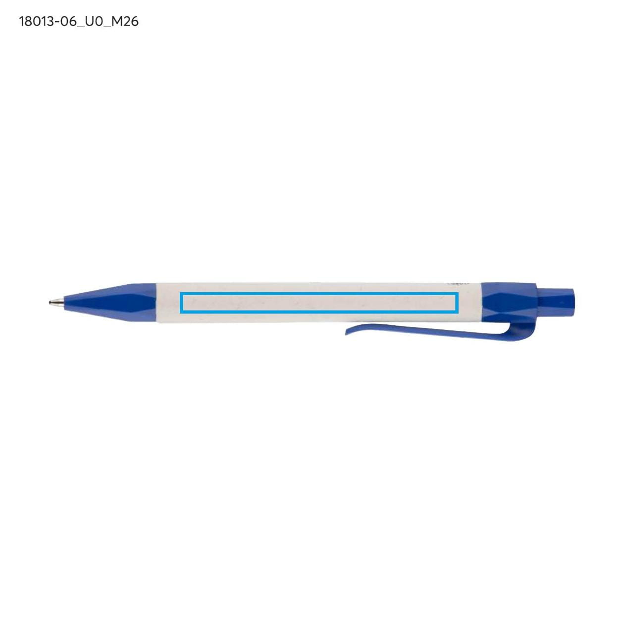 Notes z linjką i długopisem REGALI granatowy