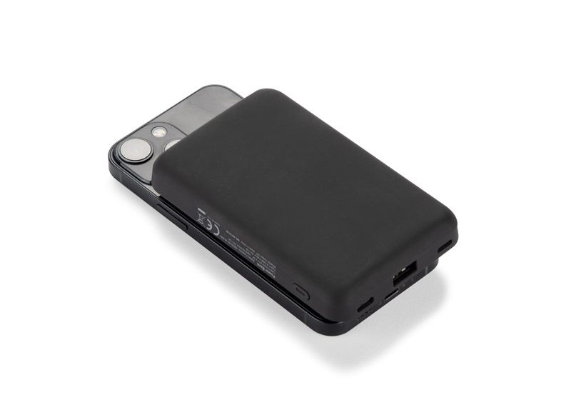 Power bank VELOCE 10000 mAh czarny z logo