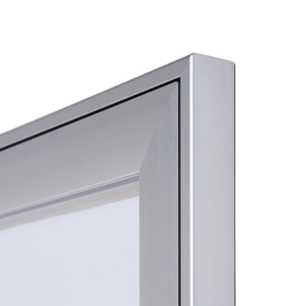 SCS 3xA4 Magnetic Display Case 66x30 cm Closed with a Key for Indoor Use, Indoor and Outdoor Display Cabinet, Advertising Display Case, Information Display Case, Notice Board, Information Board