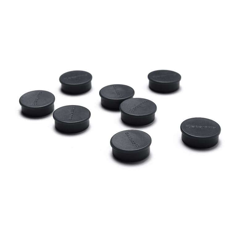 Set of 8 SCRITTO® Magnets, 20 mm in Diameter, for Magnetic Whiteboards, Whiteboard Magnets for Magnetic Whiteboards