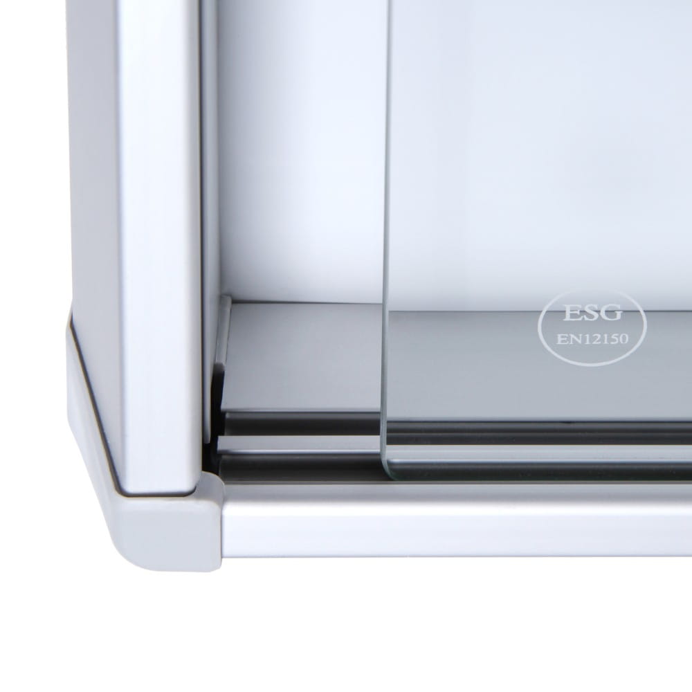 SL 15xA4 Magnetic Display Case 110x92 cm with Sliding Door, Locked with a Key for Internal Use, Display Cabinet, Advertisement Display, Information Display, Notice Board, Information Board