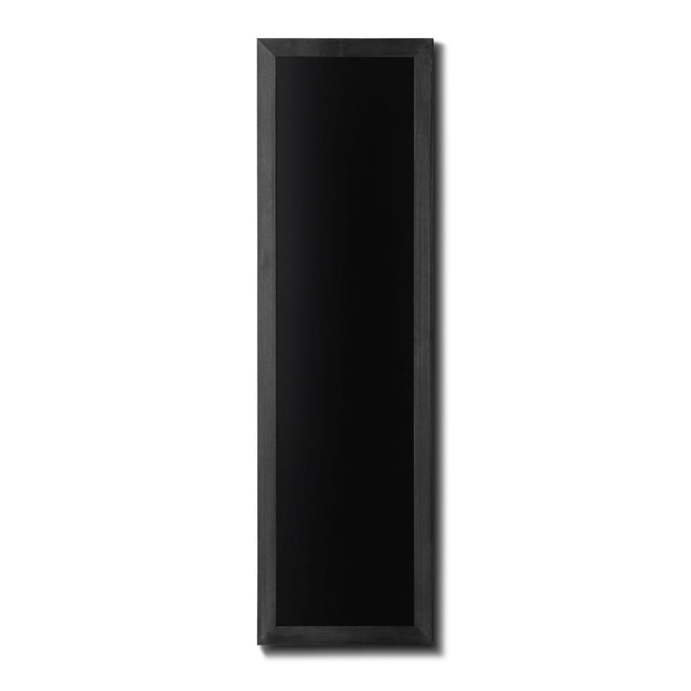 NATURE Chalkboard Black  40 x 120 cm, Wooden Chalkboard with a Black Surface for Writing with Chalk Markers