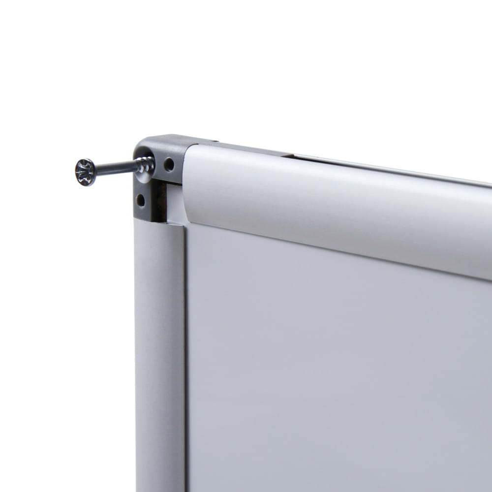 SCRITTO® Economy Magnetic Dry-Wipe Board 60 x 45 cm  White Magnetic Dry-Wipe Board for School or Office for Writing with a Marker Pen or a Felt-tip Pen