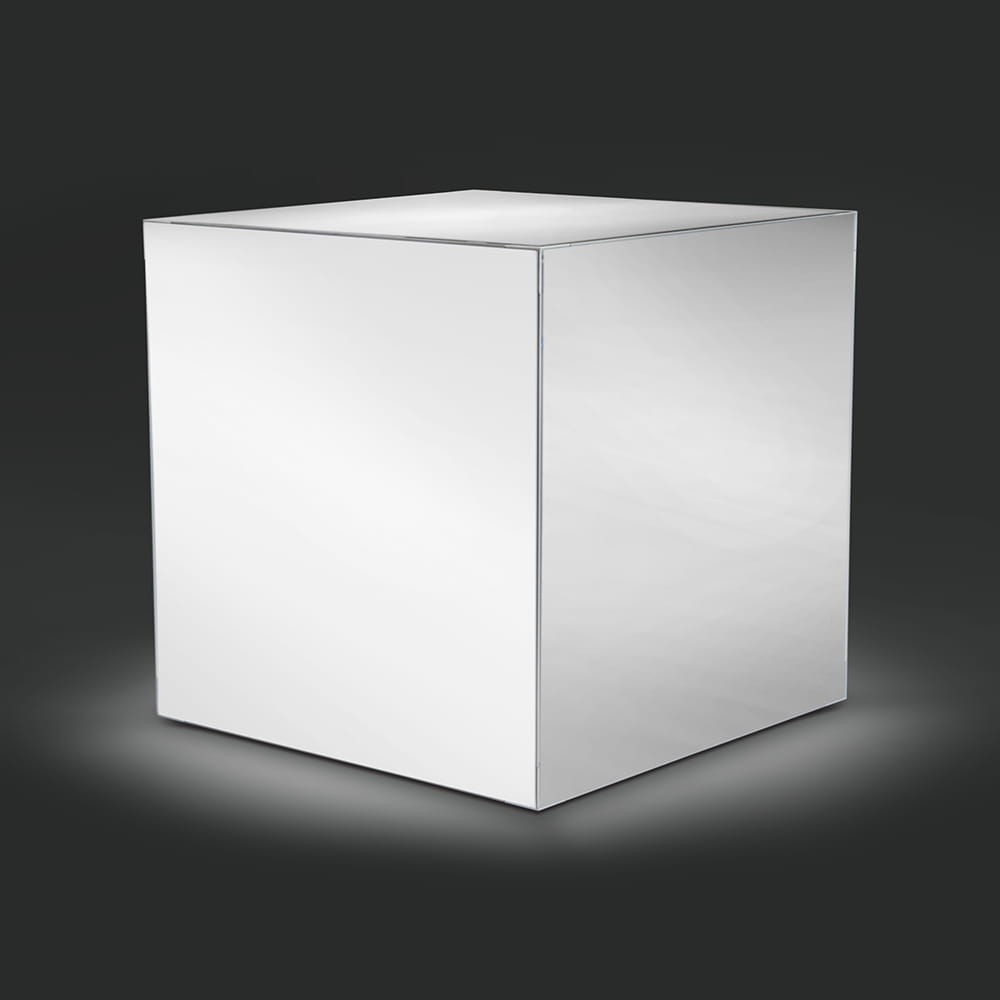 Kostka reklamowa tekstylna LED 50 x 50 cm z nadrukiem