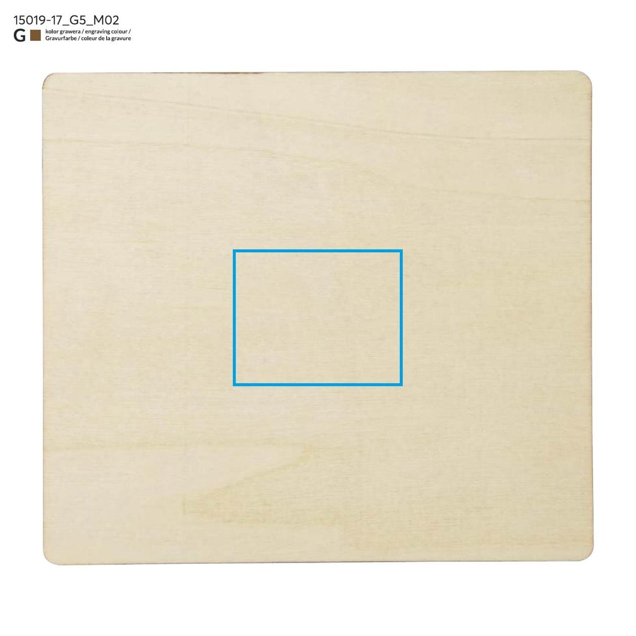 Puzzle drewniane WOODSY beżowy (naturalny)