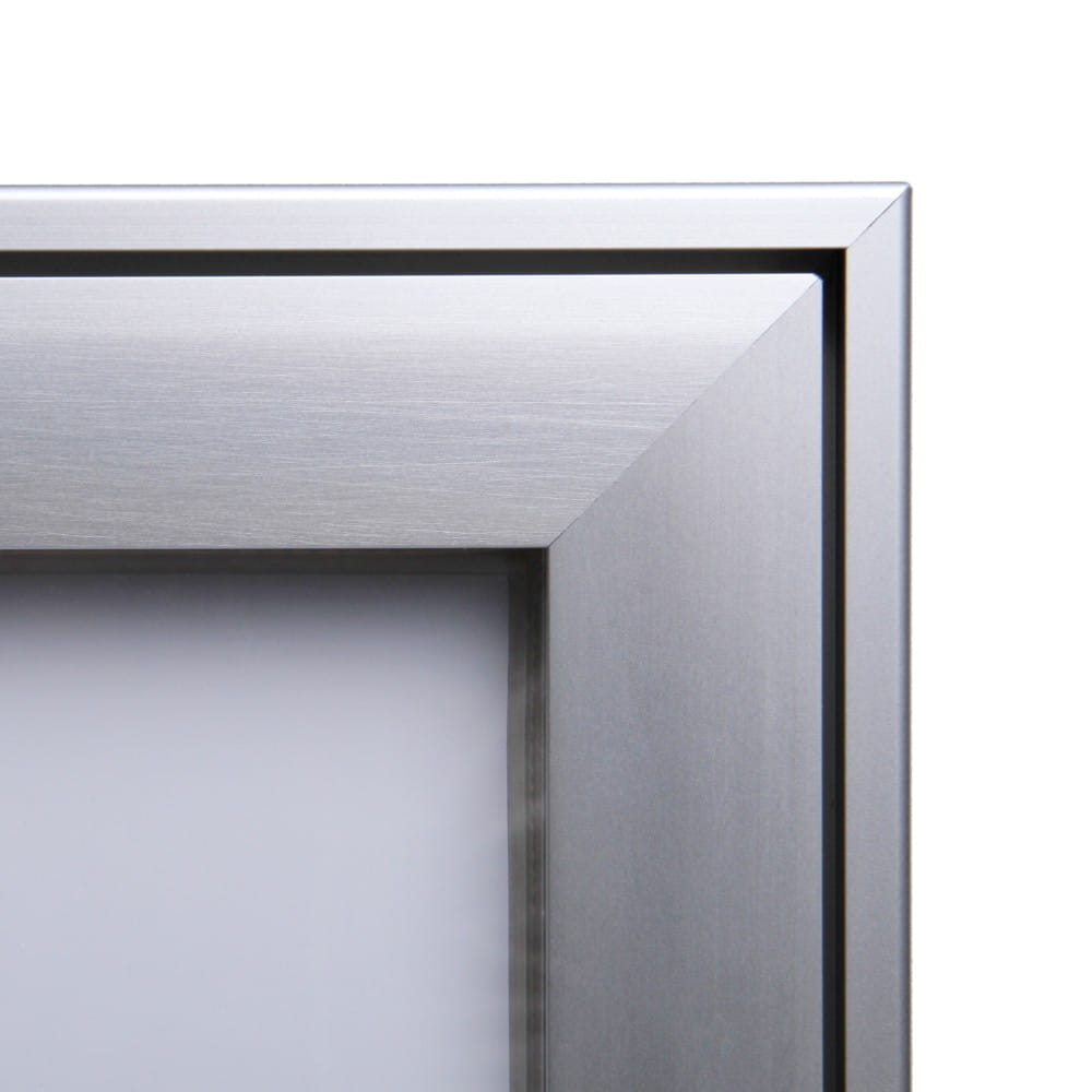 SCS 8xA4 Magnetic Display Case 88x61 cm Closed with a Key for Indoor Use, Indoor and Outdoor Display Cabinet, Advertising Display Case, Information Display Case, Notice Board, Information Board