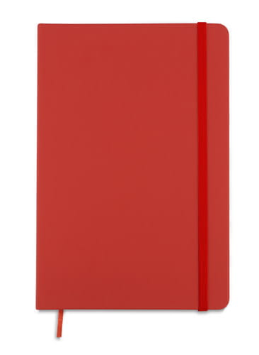 Notes VITAL A5 czerwony z logo