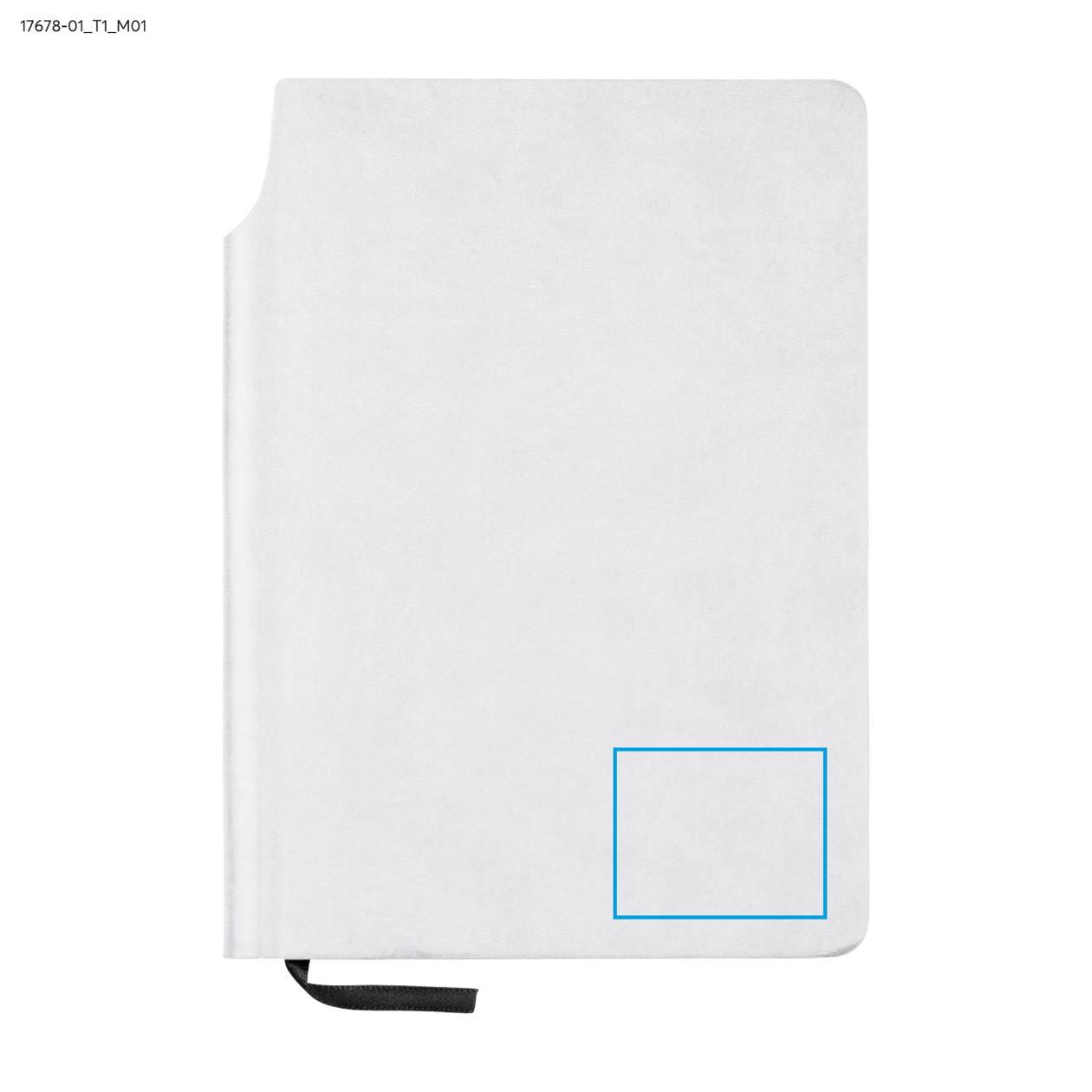 Notes MOLI A5 biały