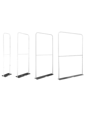 Monolith fabric stand 0,9 x 2,3 m with a single-sided printout