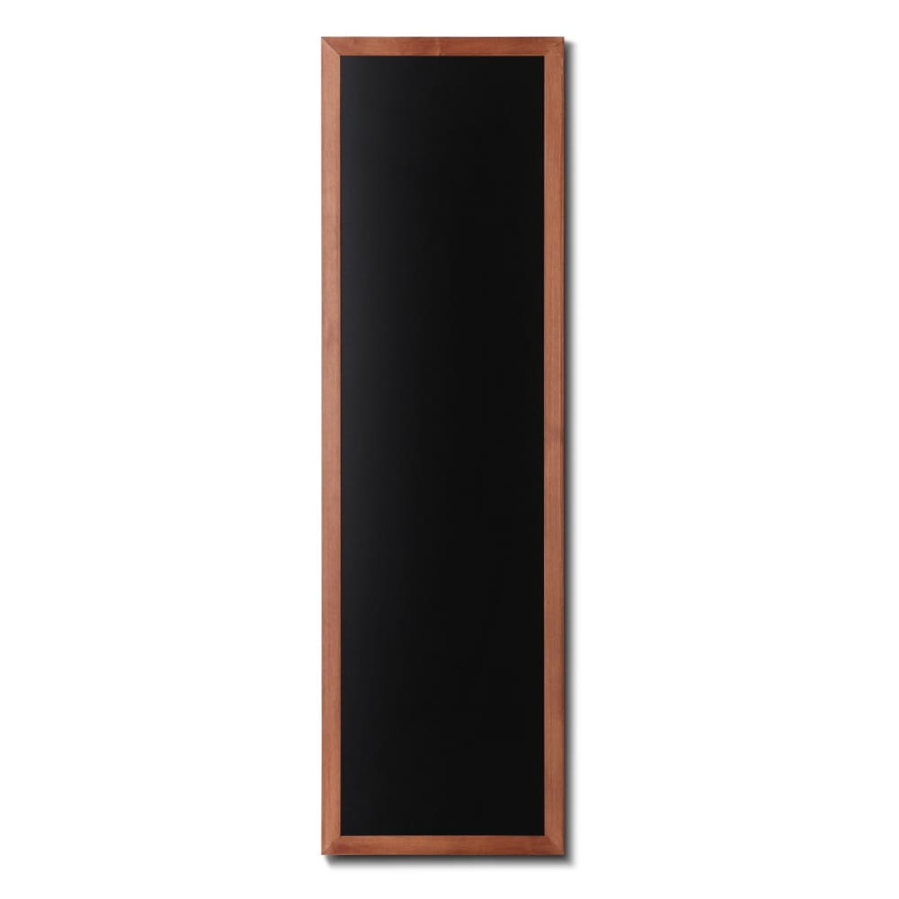NATURE Chalkboard Light Brown 56 x 170 cm, Wooden Chalkboard with a Black Surface for Writing with Chalk Markers