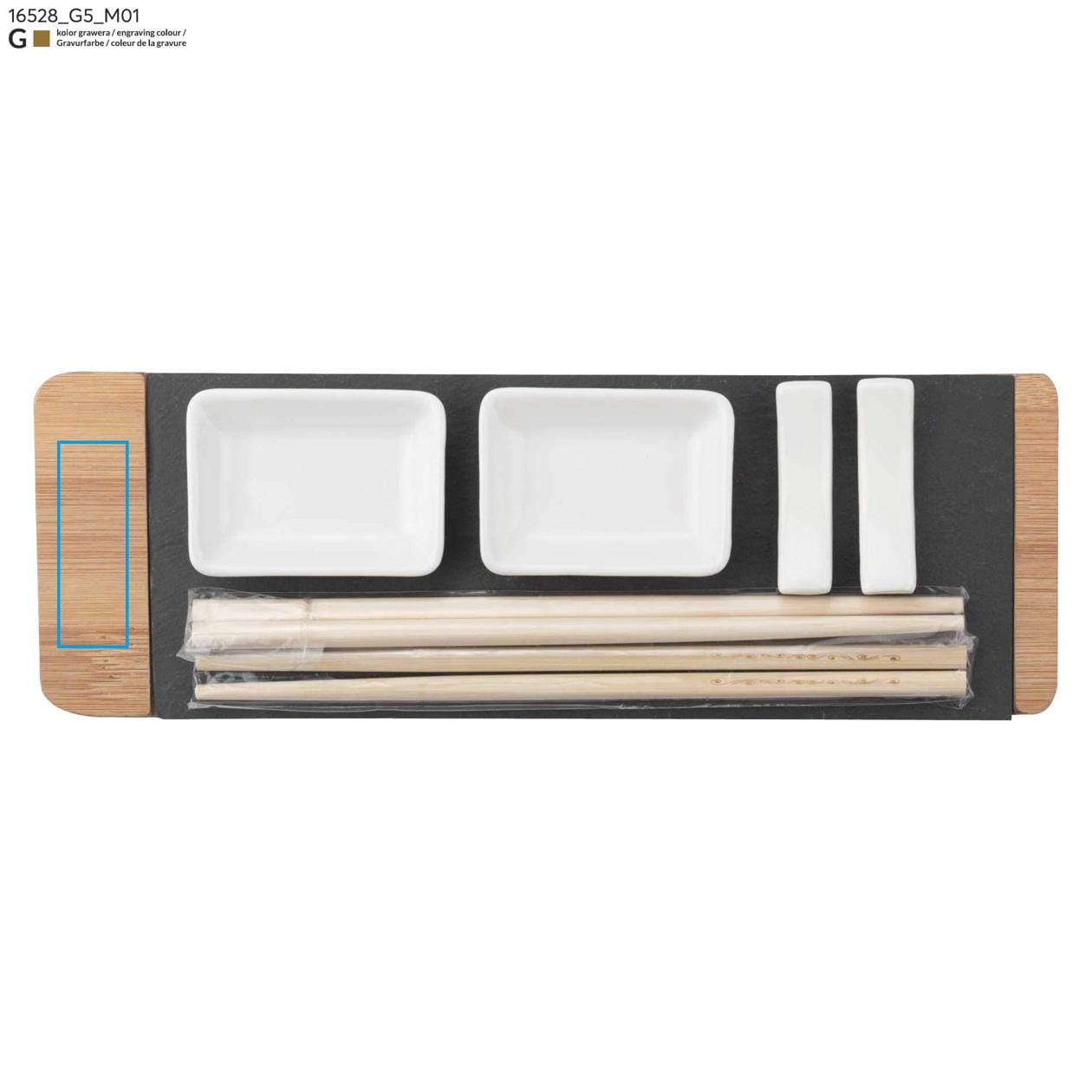 Zestaw do sushi MAKI wielobarwny
