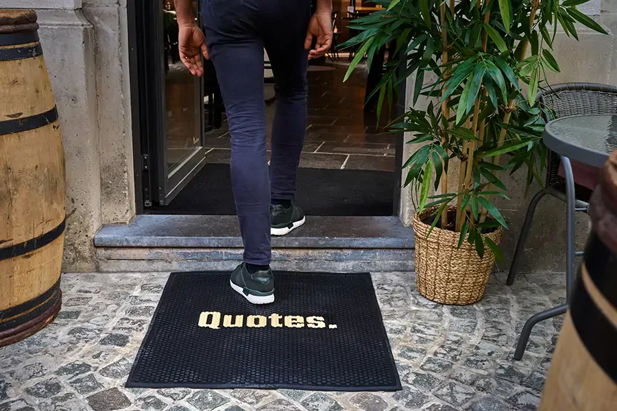 Alfombra de goma para suelo