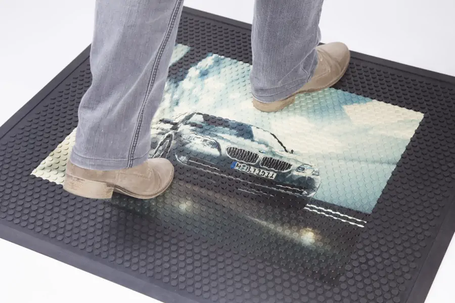 Alfombra de goma para suelo