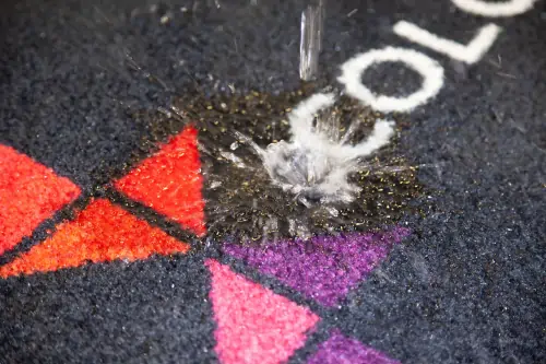 Felpudo alfombrado, alfombra para suelo Interior Guard Brush - detalle