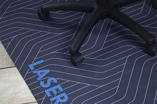 Alfombra para silla con logo, alfombra para suelo Office Floor Guard