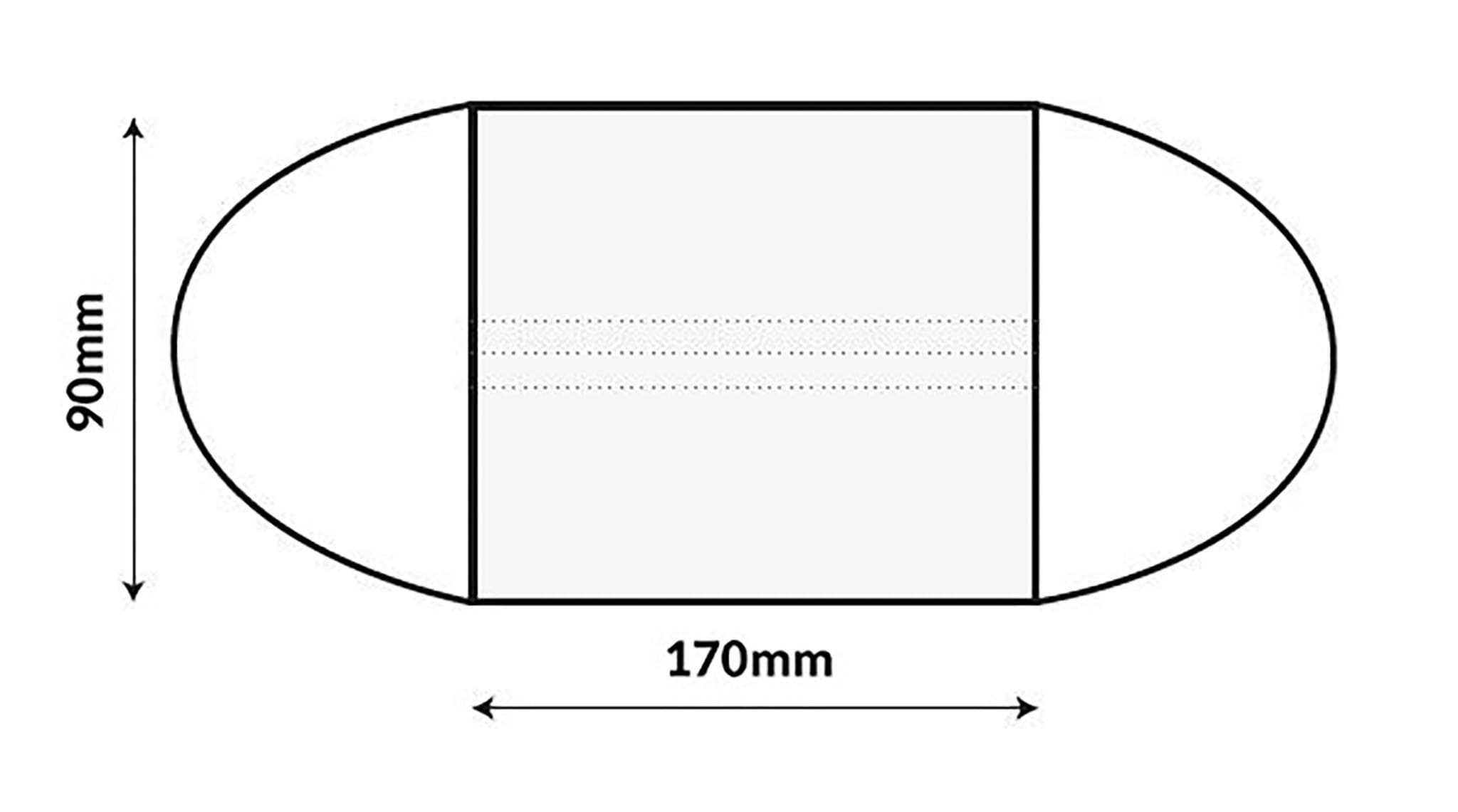 Dimensiones de la Mascarilla Protectora